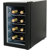 Frigorifico Para 8 Botellas De Vino Personalizado Negro Intenso