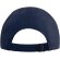 Gorra sandwich reciclada de 6 paneles Cool Fit GRS Morion Azul marino detalle 16