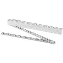 Regla plegable de 2 metros personalizada blanca Regla plegable de 2 metros personalizada blanca