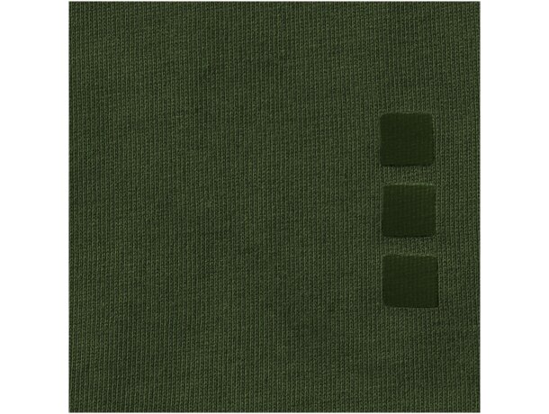Camiseta manga corta de mujer Nanaimo de alta calidad Verdemilitar detalle 60