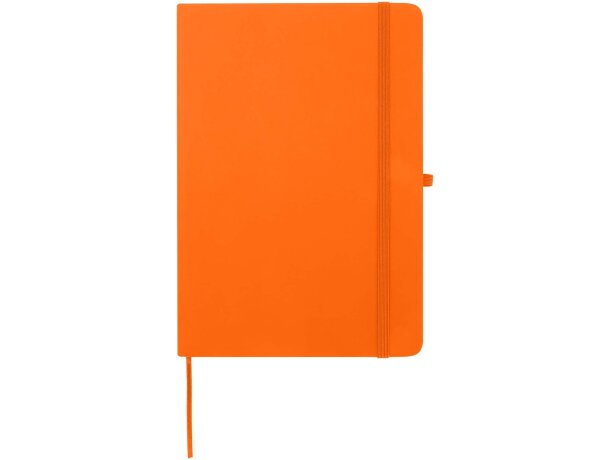 Libreta tapa dura A5 Spectrum Plus con papel certificado FSC Naranja detalle 48
