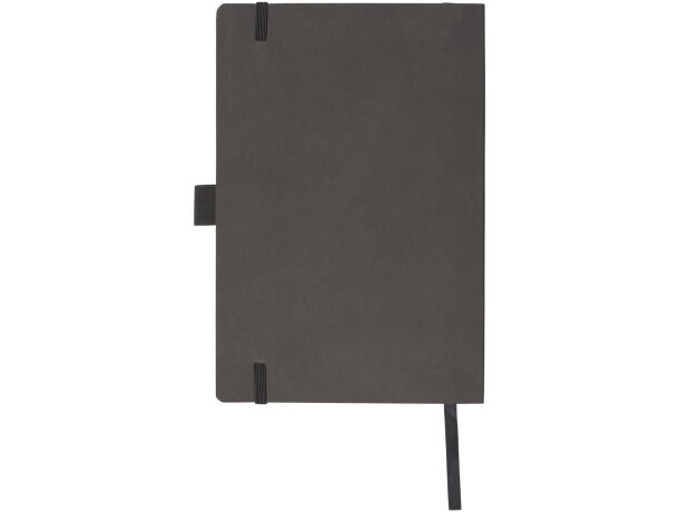 Libreta A5 de tapa blanda Revello Negro intenso detalle 3