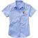 Camisa tipo Oxford de manga corta de mujer Manitoba Azul claro detalle 6