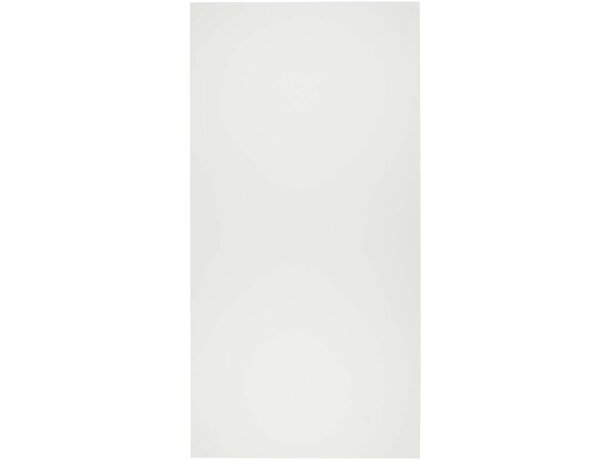 Toalla deportiva Lucas RPET 70x140 con bolsa reciclada Blanco detalle 8