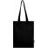 Bolsa tote 7L algodón reciclado certificado GRS Peru Blend Negro intenso detalle 8