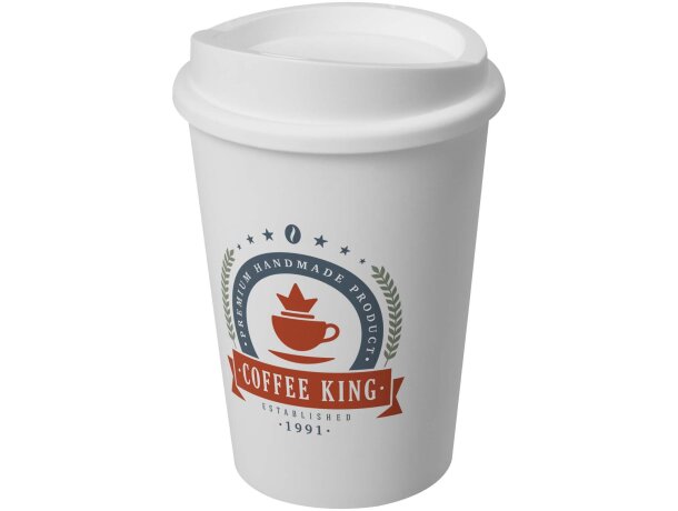 Vaso 300ml con tapa clip Americano Switch libre de BPA Blanco detalle 1