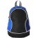 Mochila bicolor con ribetes blancos con logo