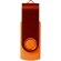 Memoria USB metálica Rotate 4GB con mecanismo rotativo Naranja detalle 20
