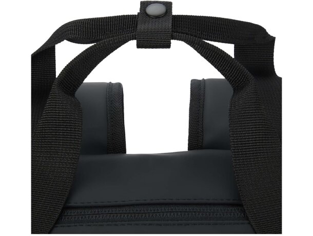 Mochila nevera Resi Plus 18L con aislamiento térmico reciclada Negro intenso detalle 6