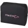 Bolsa de aseo Muse en RPET certificado GRS Negro intenso detalle 1