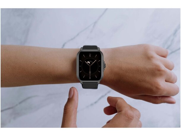 Pulsera actividad Prixton AT803 con termómetro y pantalla táctil Negro intenso detalle 7