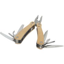 Multiherramienta Anderson grande de 12 funciones con mango de madera Multiherramienta Anderson grande de 12 funciones con mango de madera