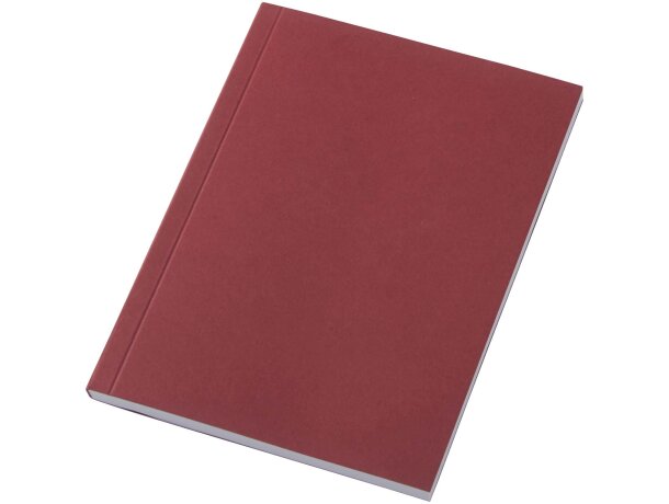 Libreta A6 tapa blanda Novella Austen papel FSC Rojo detalle 24