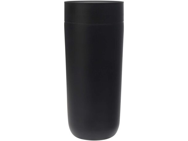 Vaso térmico Camden 350 ml acero inoxidable reciclado Negro intenso detalle 2