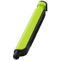 Bolígrafo puntero con limpiador personalizado verde claro Bolígrafo puntero con limpiador personalizado verde claro