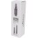 Botella termo con logo con tapa de rosca en acero inoxidable Thor Gris detalle 25