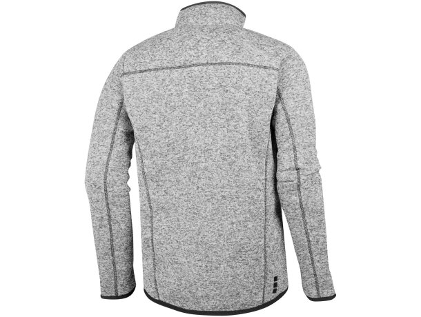 Chaqueta de punto de hombre Tremblant Gris mezcla detalle 5