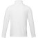Chaqueta polar reciclada GRS con cremallera hombre Amber Blanco detalle 3