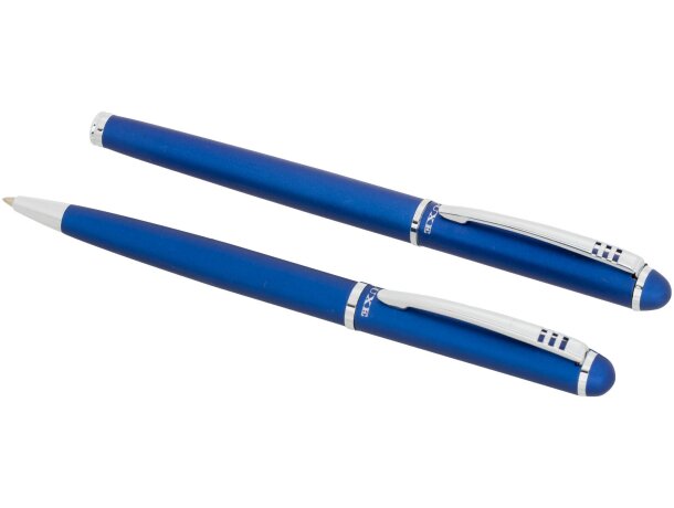 Set de bolígrafo y rollerball Andante Azul detalle 10