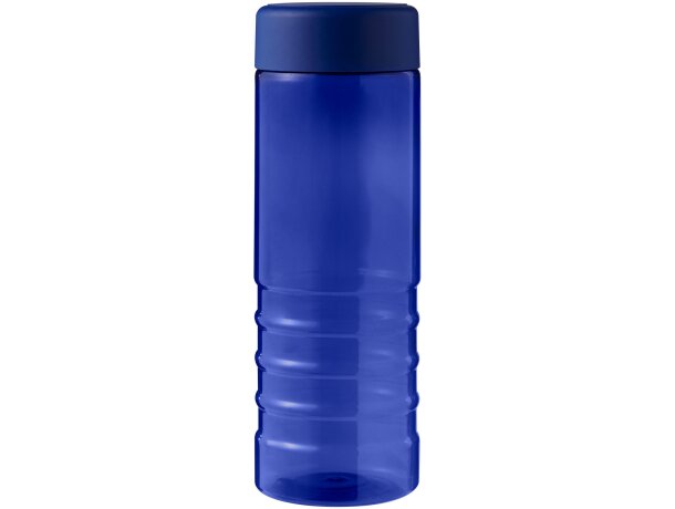 Bidón 750ml Eco Treble con tapa rosca plástico oceánico reciclado Azul/azul detalle 11