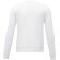 Jersey de cuello redondo para hombre Zenon afelpado Blanco detalle 3