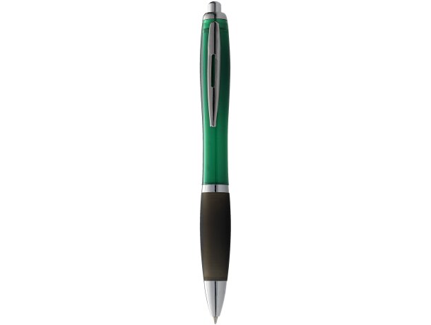 Bolígrafo ergonómico con clip grabado