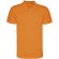 Polo deportivo transpirable Monzha Roly hombre piqué poliéster Naranja flúor