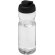 H2O Active® Base Bidón deportivo con Tapa Flip de 650 ml Transparente/negro intenso