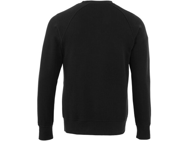 Sudadera de cuello redondo unisex Kruger Negro intenso detalle 24