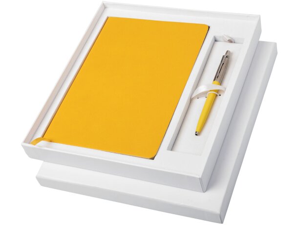 Caja de regalo para libreta y bolígrafo Classic-Parker Blanco detalle 1