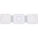 Cargador inalámbrico plegable 3 en 1 de 15W Armus Blanco detalle 6