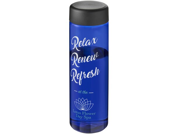 H2O Active® Vibe Bidón deportivo con tapa de rosca de 850 ml Azul/negro intenso detalle 57