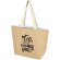 Bolsa tote isotérmica de yute 12 litros certificada Juta Natural/blanco detalle 1