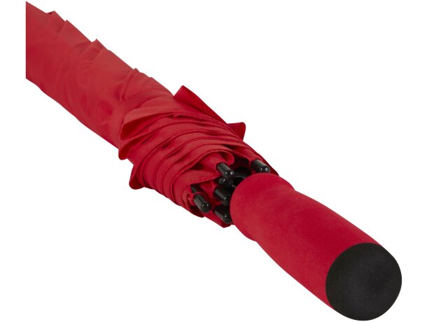Paraguas automático de PET reciclado Niel 23 Rojo detalle 29