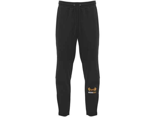 Pantalones infantiles Neapolis de Roly con tecnología cool fit Negro intenso detalle 1