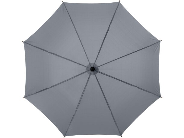 Paraguas de 23" clásico de colores Gris detalle 1