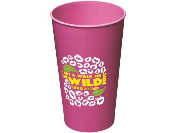 Vaso de plástico de 375 ml Arena Magenta detalle 31