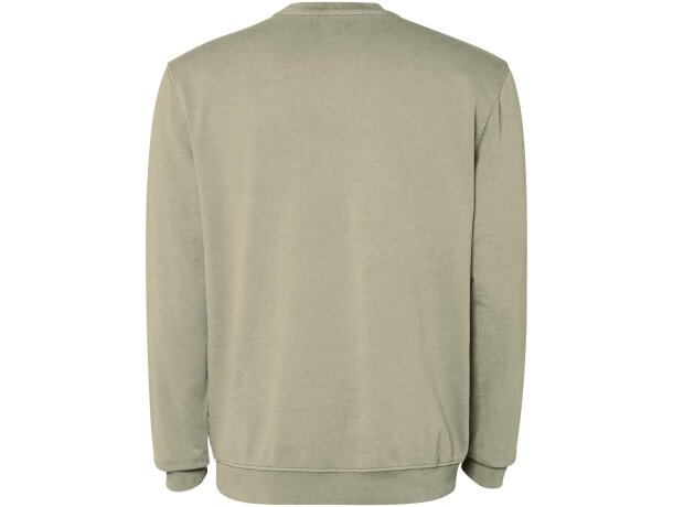 Sudadera cuello redondo unisex Jaya Roly algodón 250 g/m² Caqui detalle 17