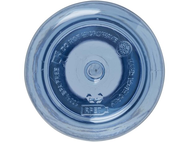 Botella agua RPET 600ml Illuminate con asa silicona Azul claro detalle 17