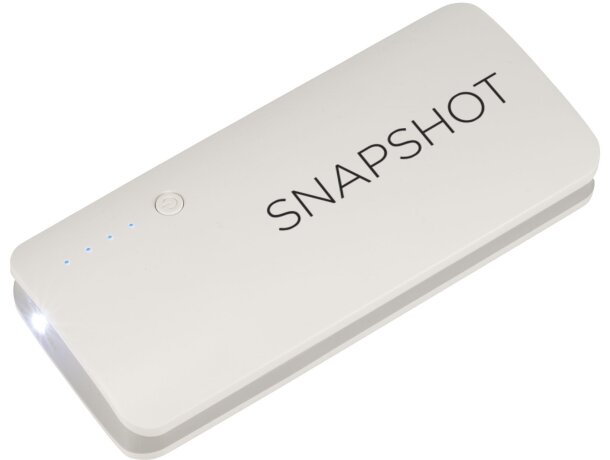 Batería externa Spare 10000 mAh con carga múltiple Blanco detalle 1