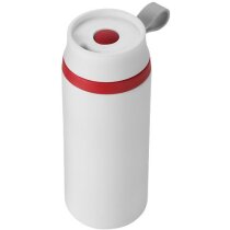 Vaso de plástico antigoteo personalizado blanco Vaso de plástico antigoteo personalizado blanco