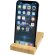 Soporte de bambú ajustable Bubup para tableta y teléfono Madera detalle 5