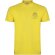 Polo manga corta hombre Star Roly 100% algodón piqué 200 g/m² Amarillo detalle 9