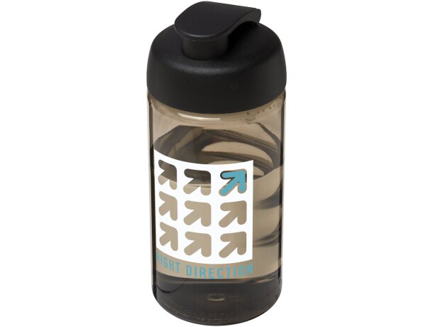H2O Active® Bop Bidón deportivo con Tapa Flip de 500 ml Carbón/negro intenso detalle 4