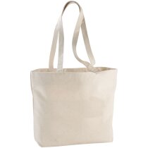 Bolsa Tote de algodón 320 g/m² con cremallera Ningbo