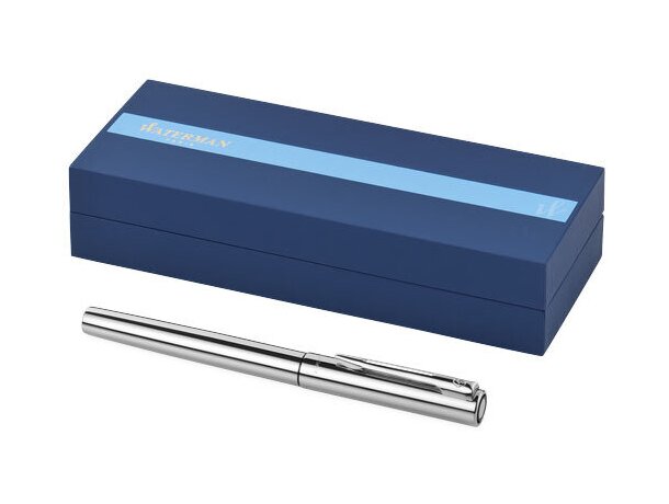 Rollerball publicitario Graduate acero cromado para empresas barato Cromado detalle 4