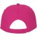 Gorra promocional de 5 paneles con impresión personalizada Magenta detalle 17