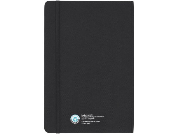 Set bolígrafo y libreta Skribo reciclado con soporte móvil Negro intenso detalle 17