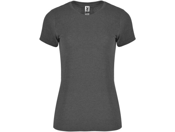 Camiseta manga corta mujer Fox Roly jaspeado personalizable detalle 12