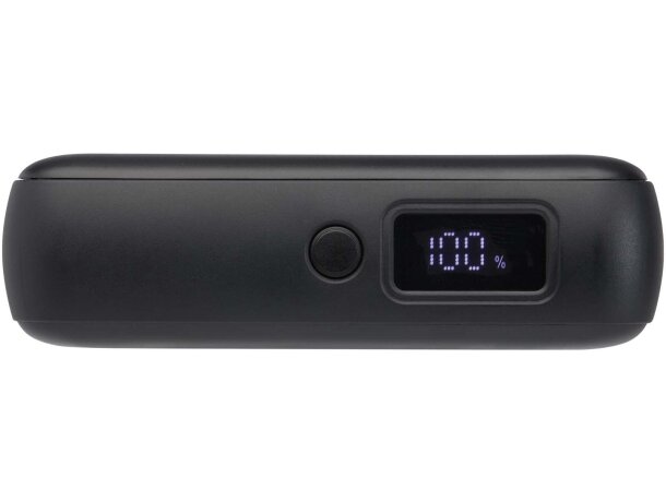 Batería externa Acrux 10000 mAh con cables integrados Negro intenso detalle 13